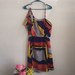 {Indulge} One Shoulder Dress